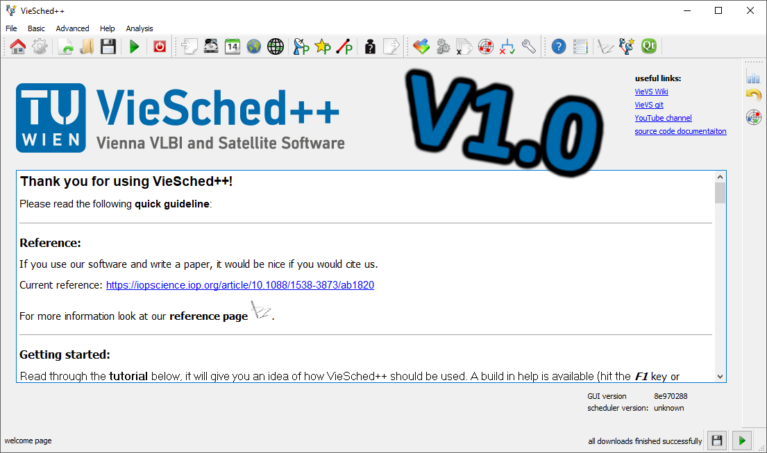 VieSched++ V1.0 released